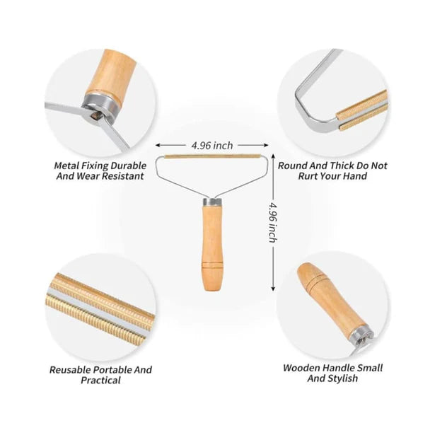 LintMaster Pro - Portable Pet Hair and Fabric Lint Remover