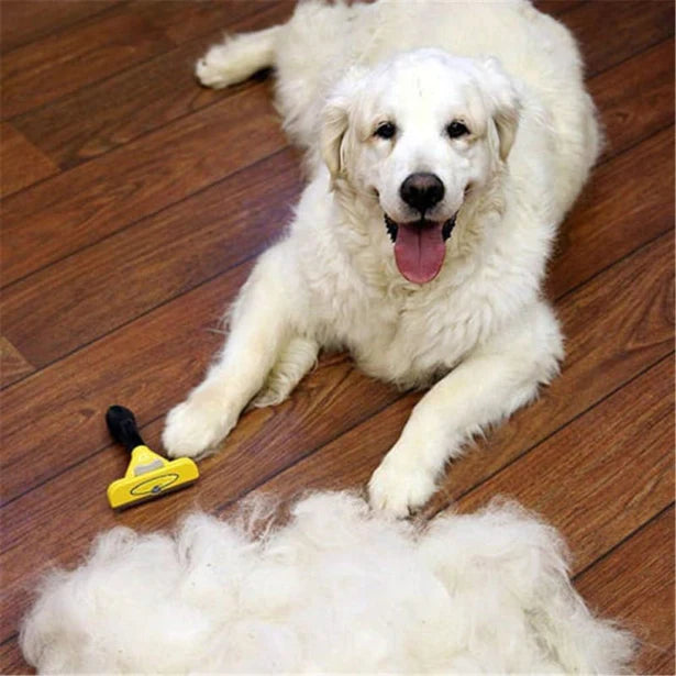 Pet Deshedding Grooming Brush for Dogs and Cats