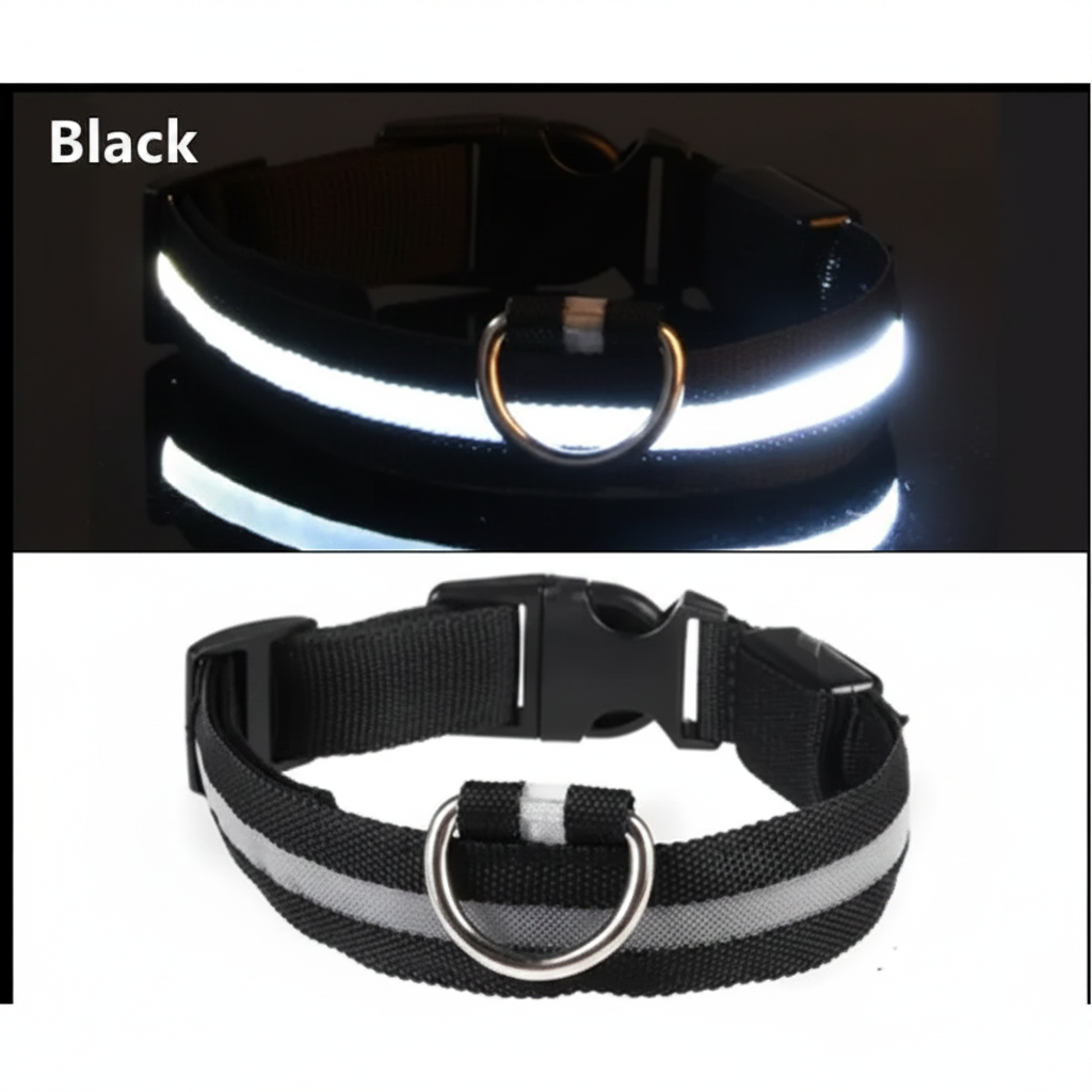 LED Light Dog Collar